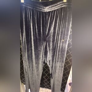 PINK Victoria's Secret Velvet Pants in Deep Purple